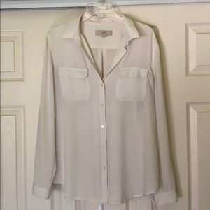LOFT blouse, size L